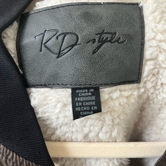 short Bomber Jacket Medium Weight - Picture 3 of 4